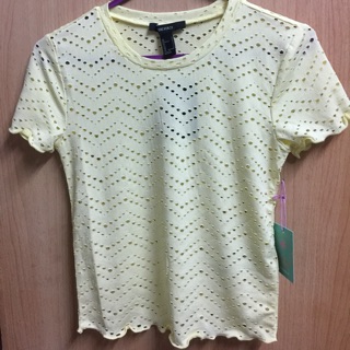 🆕ของใหม่ เสื้อครอป Forever21 Size S