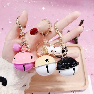 🔥SALE! มี15สี พวงกุญแจกระดิ่ง 4.5cm Bell keychain for bag and others YSK DLD