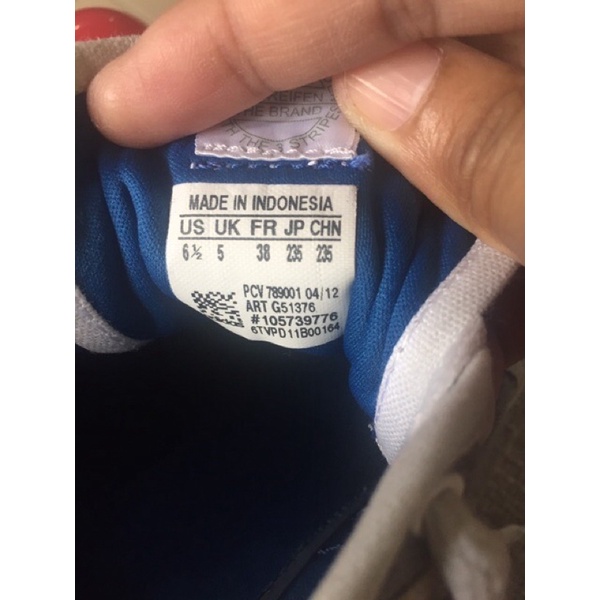 รองเท้าผ้าใบ Adidas ไซส์ 3823.5 นิ้ว - ok555 - ThaiPick