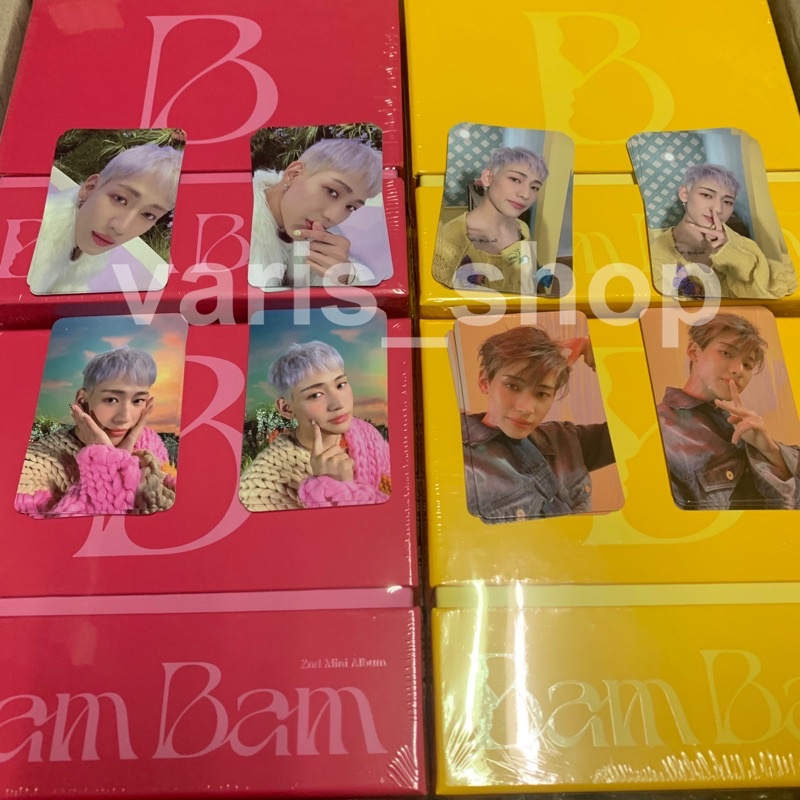 [พร้อมส่ง] การ์ดเว็บจากอัลบั้ม BAMBAM 2ND MINI ALBUM รอบเว็บ SYNNARA YES24 INTERPRK HOTTRACK