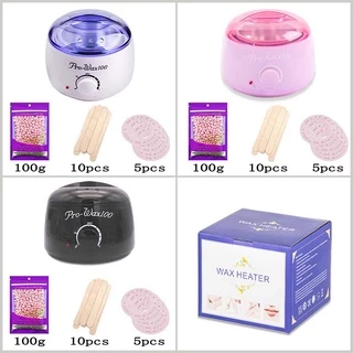 พร้อมส่ง🌺ชุดแว็กซ์กำจัดขน ถั่วขี้ผึ้งแข็ง แว็กซ์กำจัดขนร้อน เหมาะสำหรับกำจัดขนรักแร้แขนขา