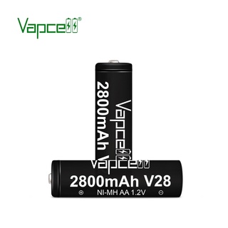 ถ่านชาร์จ AA Vapcell V28 2800mah 1.2V