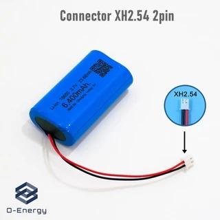 ถ่านชาร์จ Li-ion 18650 3.7V ความจุ 6,400mAh แบบแพคมีวงจรป้องกัน