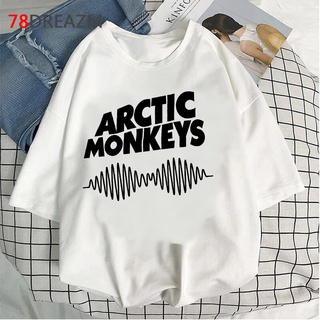 Arctic monkeys เสื้อผ้าคู่รัก พลัสไซซ์ พิมพ์ลาย ulzzang tumblr