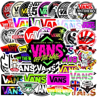 ❉ Vans - Series 03 HipHop Fashion Brand Logo สติ๊กเกอร์ ❉ 50Pcs/Set Fans Collection Harajuku DIY Fashion Luggage Laptop Skateboard Doodle Decals สติ๊กเกอร์