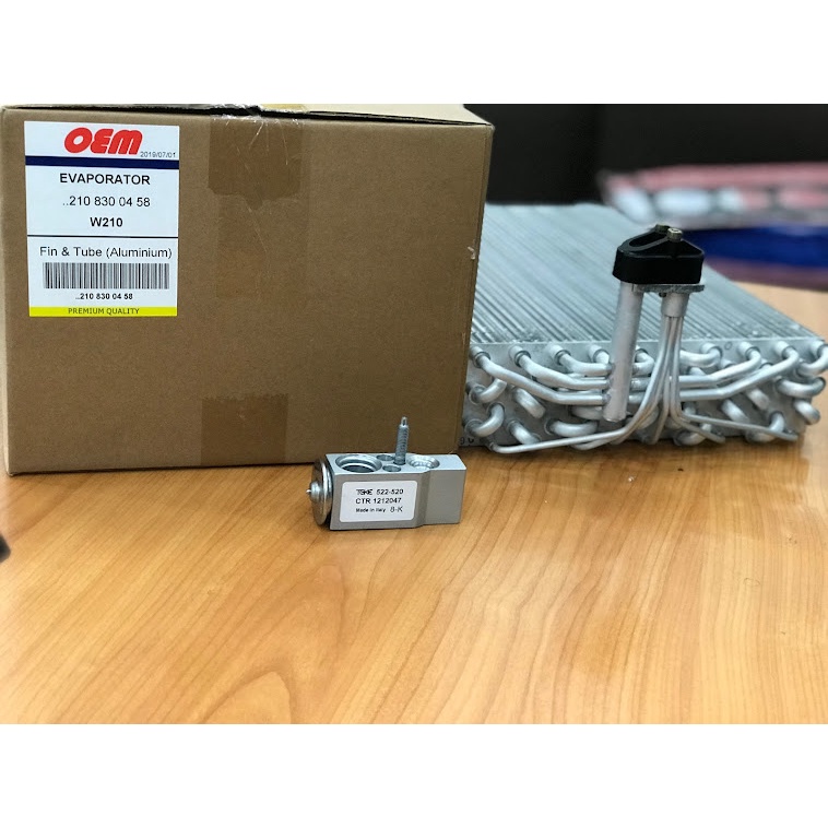 คอยล์เย็น + วาวล์แอร์ Mercedes-Benz W210 E200 E230 E240 ตู้แอร์ คอยเย็น #อะไหล่รถเบนซ์#อะไหล่รถยุโรป