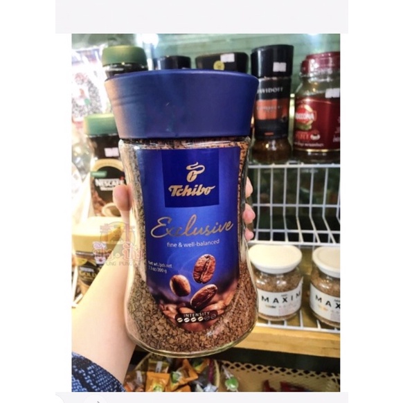 กาแฟ​ Tchibo Exclusive ขนาด 200กรัมจุใจ กาแฟอาราบิก้าแท้ๆ​ จากเยอรมัน
