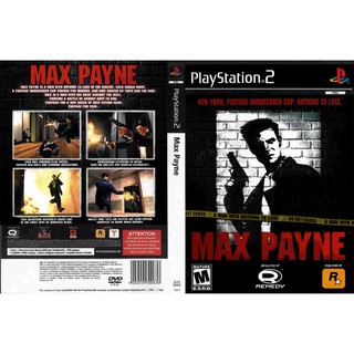 แผ่นเกมส์ PS2 (รับประกัน) Max Payne