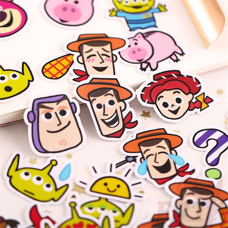 ★★★ Toy Story Q-1 Diary Manual สติ๊กเกอร์ ★★★ 40pcs/set DIY Fashion Album Decor สติ๊กเกอร์