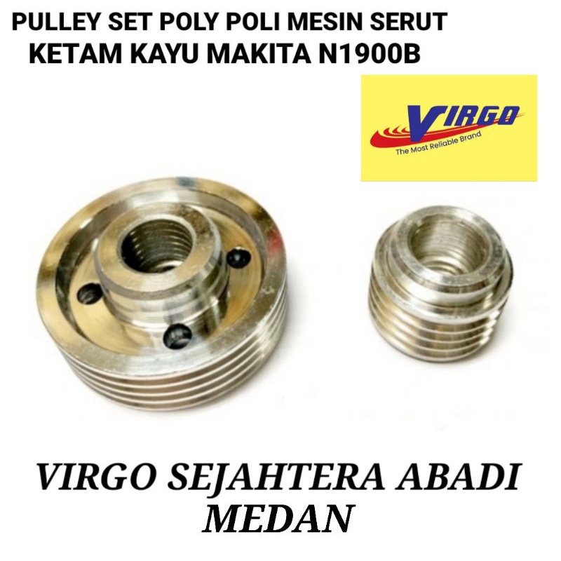 MESIN POLI N1900B PULLEY SET ไม้กระดาน MAKITA N 1900B