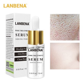 LANBENA Pore Treatment Serum Shrink Pores 15ml.เซรั่มระชับรูขุมขนที่ดีที่สุด เซรั่มรักษาสิวเสี้ยน คุมมัน -4463