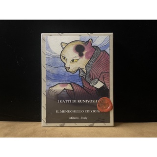 Tarot_raredecks- I Gatti di Kuniyoshi- Il Meneghello Efizioni-Tarot card/deck/ไพ่ทาโรต์/ไพ่ยิปซี/ไพ่หายาก/แท้/ใหม่