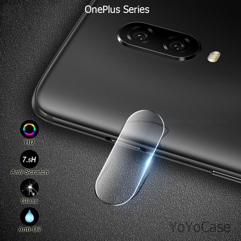 ฟิล์มกระจกนิรภัยกันรอยสำหรับ Oneplus 6T 6 5 T 5 3 3 T Camera Protector