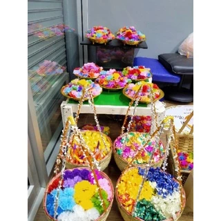 กระบุงหาบเงินหาบทองในพิธีมงคลต่างๆ ไม่ตกแต่งใด ๆ (จะได้รับกระบุง2ใบ+ไม้คาน1อัน) **ส่งช้า2-3วันนะคะ**ช่วงคิวยาว
