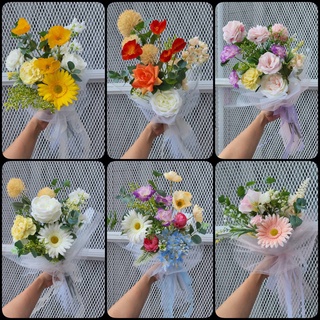 ช่อดอกไม้สั่งจัดสไตล์เกาหลี พร้อมส่ง