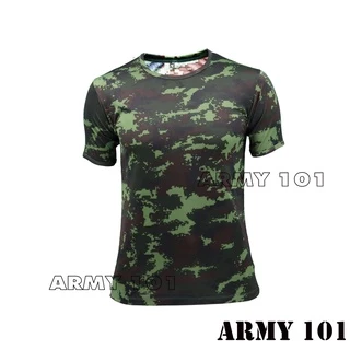 เสื้อยืด เสื้อซับใน ผ้านาโน Nano B0 คอกลม ข้าราชการ ทหารบก ทหารเรือ ทหารอากาศ ตำรวจ ลายพราง ดำ ขาว