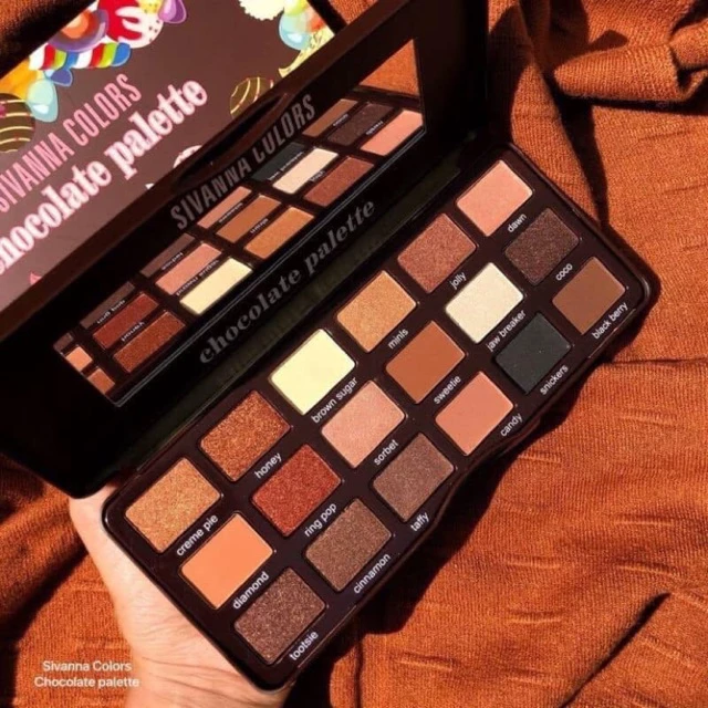 ทาตาซิวานา Sivanna colors chocolate palette