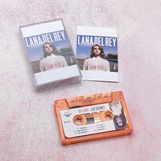 Tape English Song Lana Del Rey Born To Die Target Transparent Red Cassette Brand New