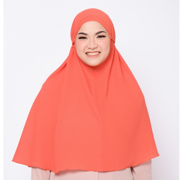 ZM Zaskia Mecca - Izy Teracotta Hijab Bergo Veil