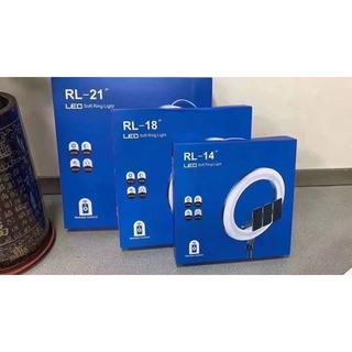 ไฟไลฟ์สด รุ่น LED RING ขนาด 14/18/21 นิ้ว มีช่องUSBสามารถชาร์จแบตโทรศัพท์ได้ ไฟแต่งหน้า ไฟLive สด ปรับสีได้ 3 โหมด มีUSB