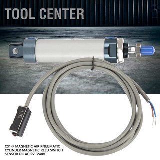 Tool Center CS1-F Magnetic Air Pneumatic Cylinder Reed Switch Sensor DC AC 5V- 240V