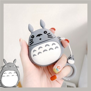 Totoro เคสซิลิโคนกันกระแทกกันน้ำ สําหรับ airpods 1 2 3 pro