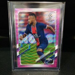 Neymar JR  2020/21 Uefa Topps chrome Pink