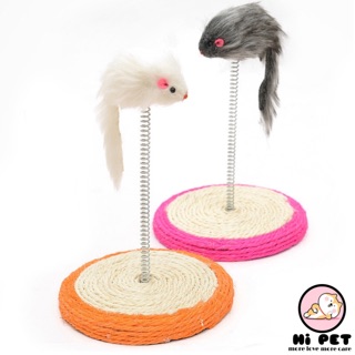 🐾Hi Pet🐾 Cat toy ของเล่นแมว Sisal spring mouse mouse