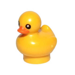 [ Animal ] ชิ้นส่วนเลโก้ Lego Part Duckling with Black Eyes and Orange Beak ราคา/ชิ้น