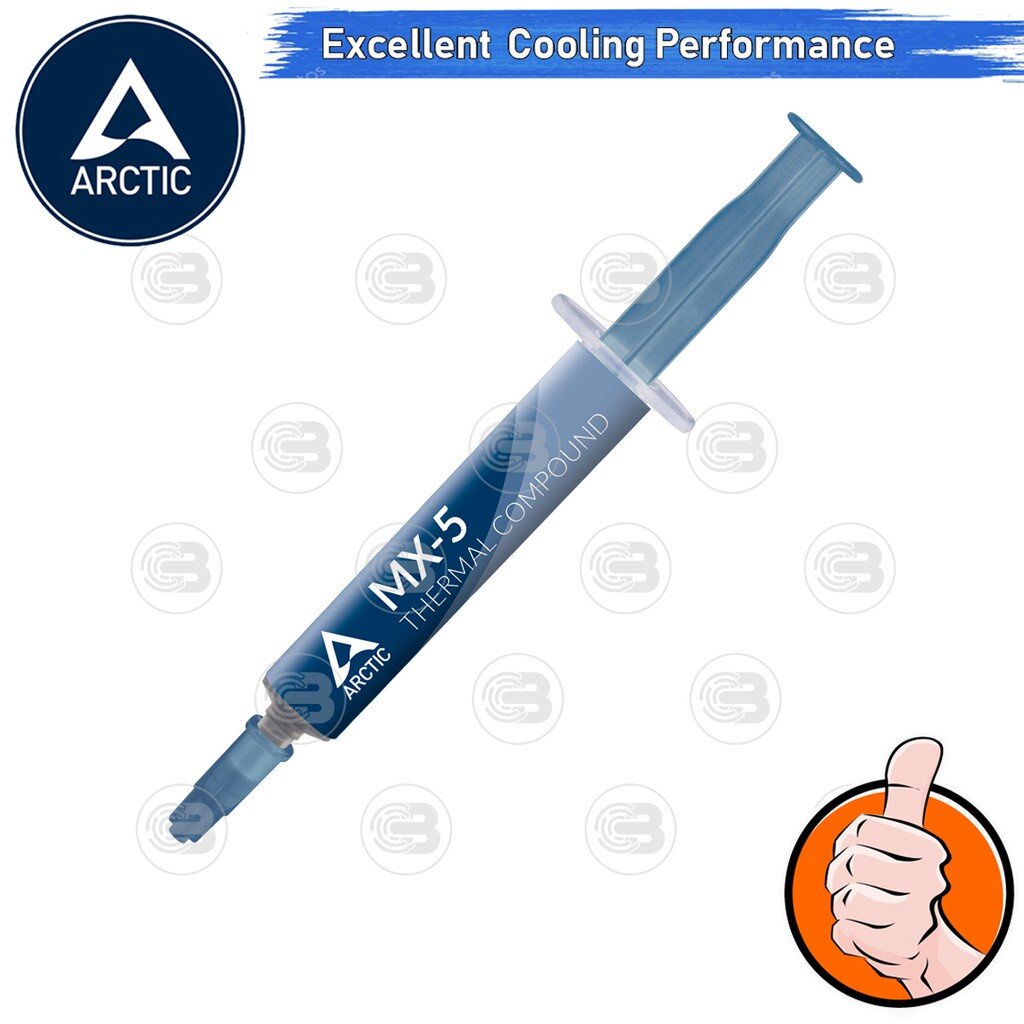 🔥ซิลิโคน Arctic MX-5 4g.(2021)Thermal compound (Heat sink silicone)