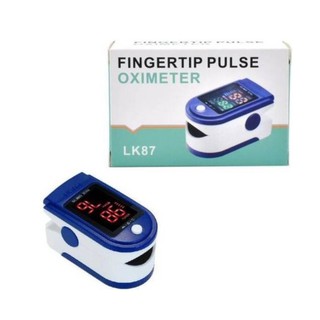 Pulse Oximeter LK-87 เครื่องวัดออกซิเจนในเลือด เครื่องวัดออกซิเจน วัดออกซิเจนในเลือดแบบหนีบนิ้ว สีน้ำเงิน 19751