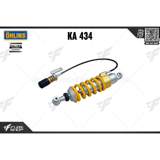 โช๊คหลัง OHLINS Sweden KA434 For Kawasaki Z1000 2014-2016 มาพร้อมรีโมทปรับรีบาวน์