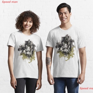 เสื้อยืดครอป เอเพ็กซ์เลเจนส์ เสื้อapex legends Octane Apex Legends poster Essential T-Shirt เสื้อยืดผู้หญิง ผู้