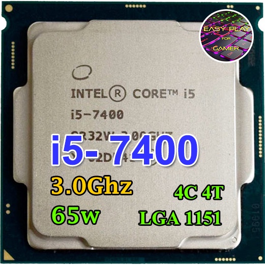 ⚡️CPU Intel Core i5-7400 4คอ4เทรด LGA 1151 ฟรีซิลิโคน1ซอง i5 7400