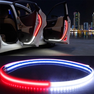 Safety warning led strip for door, 12v waterproof automotive lights, 120cm strips, for interior door