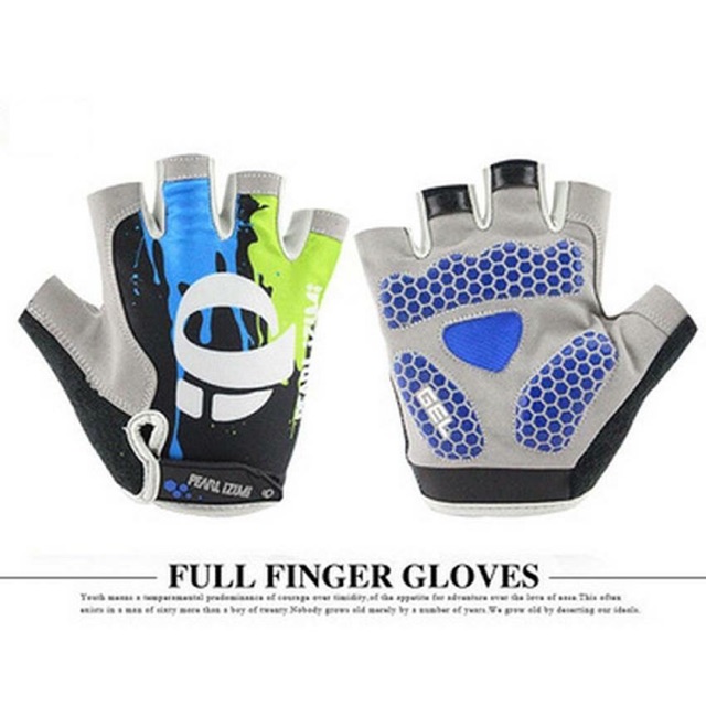 ถุงมือ pearl izumi มีเจลรองรับการกระแทก