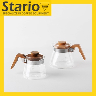 Stario เหยือกแก้วด้ามไ โถดริปกาแฟ  ความจุสูงกรวยดริปกาแฟ ถ้วยดริปกาแฟ 400ml/600ml