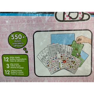 [โล๊ะ] Hello kitty Activity Big Pack 550stickers