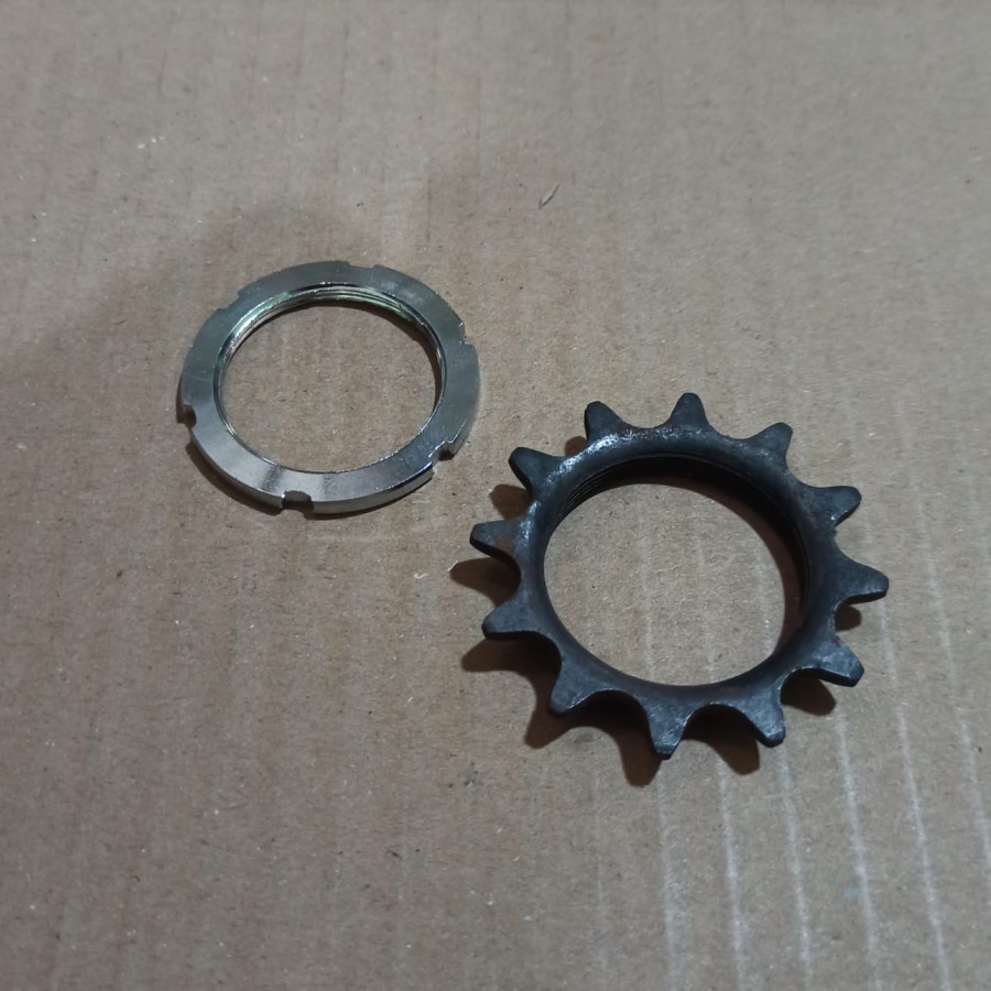 COG FIX GEAR GIR 12 T FREESTYLE BMX FIXIE BIKE FIXED 12T แหวนล็อค
