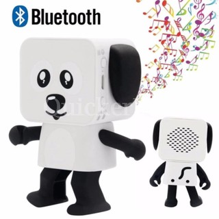 รูปน้องหมาเต้นได้ ลำโพงบลูทูธไร้สาย Dancing Dog Mini USB Smart Bluetooth