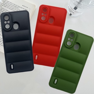 พร้อมส่ง เคสโทรศัพท์มือถือแบบนิ่ม กันกระแทก สีพื้น เรียบง่าย สําหรับ Itel A58 A49 s16 S17 vision 3 vision 2 plus p37 pro