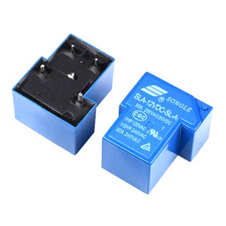 RLY Songle Relay 12V/30A (SONGLE SLA-12VDC-SL-A) มี4ขา