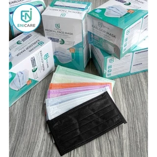 [กัน PM2.5] ENiCARE Essential Mask 50/Box หน้ากากอนามัย 50ชิ้น แมสผลิตในไทย