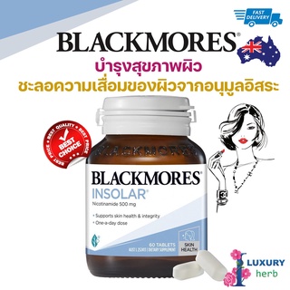 Blackmores Insolar Skin Health Niacinamide 500 mg 60 Tablets exp15/05/2026