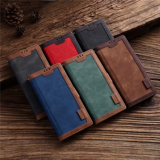 เคสโทรศัพท์มือถือแบบประกบสําหรับ Xiaomi Mi A3 Lite 10 Pro 9T Pro Note 10 CC9 CC9E Wallet Soft Leather Case Cover