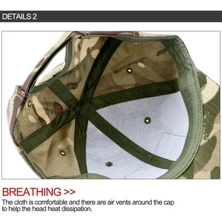 หมวกแก๊ป สไตล์ทหาร มีตีนตุ้กแกติดป้าย หน้าหลัง🔻T ACTICAL CAP Freesize 55-60cm🔻คุณภาพยอดเยี่ยม 🇹🇭ร้านไทย 🔷พร้อมส่ง ✅