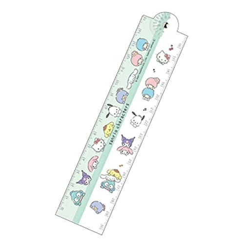ไม้บรรทัด mx sanrio 30cm. Kuromi Mymelody Hellokitty นำเข้าจากญี่ปุ่น