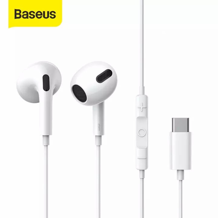 Baseus รุ่น C17 & H17 หูฟัง Encok Type-C หูฟังชนิดใส่ในหูด้านข้าง
