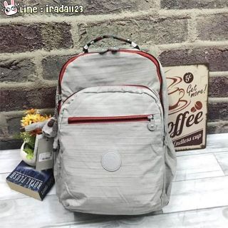 Kipling Seoul Up Backpack Nylon Large (K21305) ของแท้ ราคาถูก