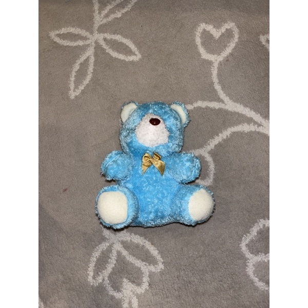 Soft Blue Teddy Bear